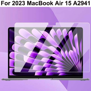 ฟิล์มกันรอยหน้าจอ แบบนิ่ม กันรอยขีดข่วน สําหรับ MacBook Air M2 15.3 นิ้ว A2941 MacBookAir 15 2023 screen protector