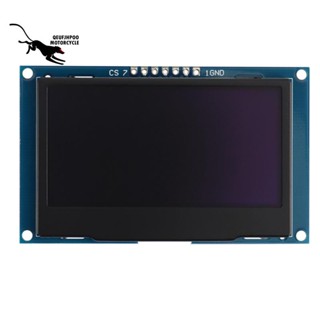 โมดูลหน้าจอ LCD 12864 128x64 OLED IIC I2C SPI 2.42 นิ้ว สําหรับ C51 STM32 SSD1309 (ตัวอักษรสีขาว)