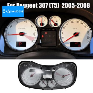 เครื่องวัดรอบเครื่องยนต์รถยนต์ 6105H0 9659797780 เกจวัดความเร็ว LCD สําหรับ Peugeot 307 (T5)05-08