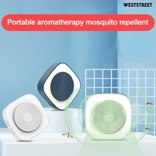 Weststreet ZC01 เครื่องไล่ยุง กระจายกลิ่นอโรมา แบบพกพา ขนาดเล็ก 3-in-1 ไฟกลางคืน LED สําหรับฤดูร้อน