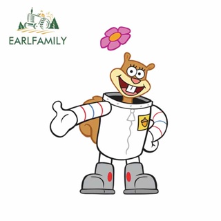 Earlfamily สติกเกอร์กันแดด 13 ซม. x 9.5 ซม. สําหรับตกแต่งรถยนต์ ตู้เย็น DIY