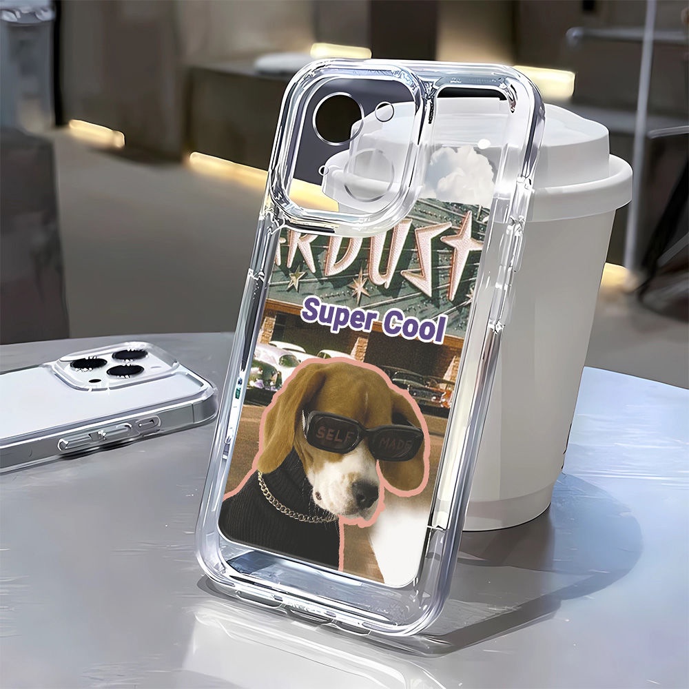 เคสโทรศัพท์มือถือ แบบนิ่ม ลายการ์ตูนสุนัข สําหรับ Apple Iphone 8p 7 14Promax 1213 11 TRYI