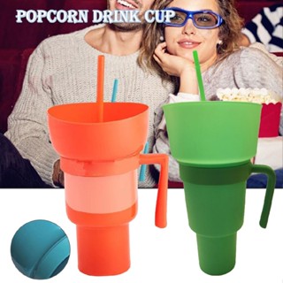 New Stadium Tumbler Popcorn Cup Snack Cup Snack Bowl Multifunctional Cup 1000ml