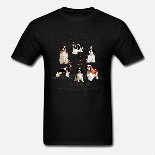 มีความสุข เสื้อยืด พิมพ์ลาย I Don t Care What Anyone Thinks Of Me Except Cavalier King Charles Spaniel I Want Dogs To Li