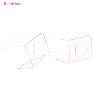 Buildvictor พาเลตต์อะคริลิคใส ไม้พาย เจลรองพื้น อายแชโดว์ ครีม ผสมสี เครื่องมือแต่งหน้า TH