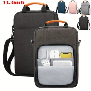 กระเป๋าสะพายข้าง Tablet Sleeve Bag with Shoulder Strap แท็บเล็ต 9-11Inchกันน้ํา 9-11 นิ้ว สําหรับ Pad/Mac/Air/Pro13.3