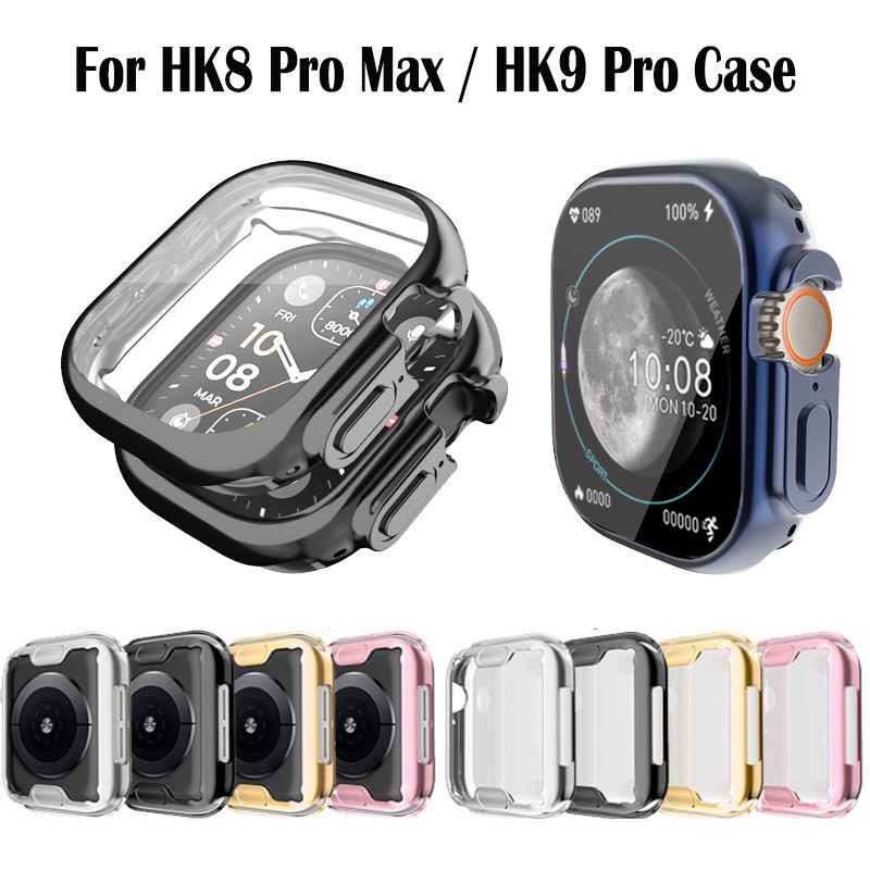 เคส TPU ป้องกันหน้าจอ อุปกรณ์เสริม สําหรับ HK9 Pro HK8 Pro Max T800 Ultra i8 Ultra 45 มม. 49 มม.