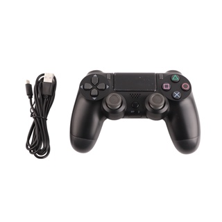 Westvirginia267 จอยสติ๊ก Gamepad แบบใช้สาย Fine Crafting Sensitive Fast Wired Game Controller สำหรับคอนโซลเกม PS4