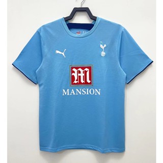 เสื้อกีฬาแขนสั้น ลายทีมชาติฟุตบอล Tottenham 06-07 ชุดเยือน สไตล์เรโทร