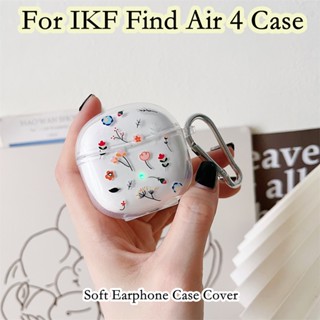 【Trend Front】เคสหูฟัง แบบนิ่ม ลายการ์ตูน สําหรับ IKF Find Air 4 Find Air 4