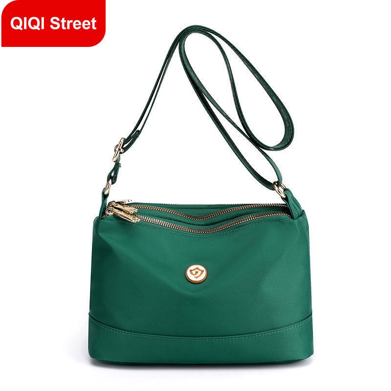 กระเป๋าสะพาย ใหม่ผ้า Oxford น้ําหนักเบาหญิงแฟชั่น CasualMulti ชั้น Anti Splashing crossbody กระเป๋าแม่ - รูปที่ 6