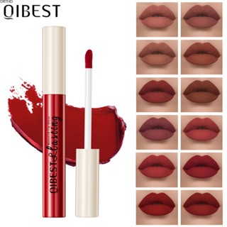 [พร้อมส่ง] Qibest 24 สี White Green Balck Lip Tint Matte Fog Liquid ลิปสติก Non-stick Lip Glaze ลิปกลอสกันน้ำ