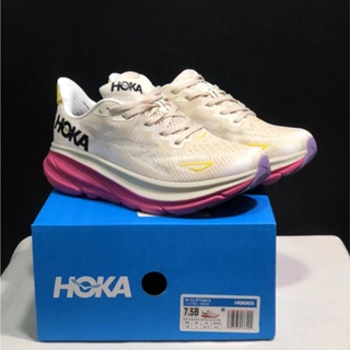 Hoka One One Clifton 9 รองเท้าวิ่ง น้ําหนักเบา ระบายอากาศ สําหรับผู้ชาย และผู้หญิง ไซซ์ 36-45 GXGF