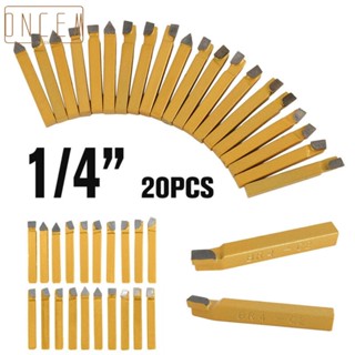 【ONCEMOREAGAIN】10-C-2 Drill Bit Gold Carbide Metal Lathe Tip Cutter Tool Bit Metalworking Parts