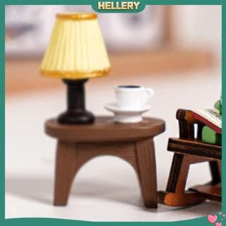 [HelleryTH] Resin Desk Lamp Statue Desktop Ornament for Cafe Furnishings Home Decoration