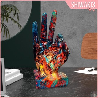 [Shiwaki3] ฟิกเกอร์รูปปั้น Ok Gesture สําหรับตกแต่งโต๊ะ โรงแรม ทางเข้า