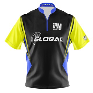 เสื้อโปโล 3D 900 Global DS Bowling Jersey 1554-9G สําหรับผู้ชาย