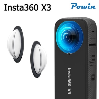 Applicableinsta360 x3the lens Shield protector is suitableinsta360 one x3scratch resistant HD protective shell for panoramic camera accessories