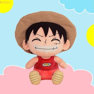 Koryes Monkey D Luffy ของขวัญวันเกิด 25 ซม. สัตว์เลี้ยง เบาะยัดไส้ ของเล่น ของขวัญเด็ก ของเล่นตุ๊กตา