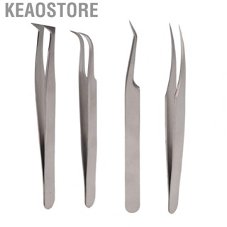 Keaostore False Lashes Extensions Tweezers  Easy To Handle Compact Elastic Accurate Effortless for Makeup