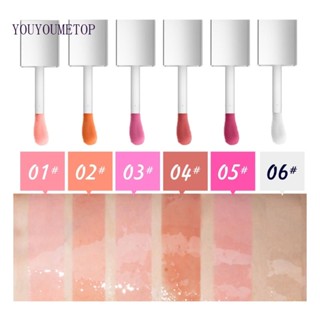 Youyo ลิปกลอส วิตามินอี ให้ความชุ่มชื้น 6 สี