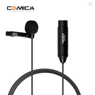 Comica CVM-V02O ไมโครโฟนคอนเดนเซอร์ ปลั๊ก XLR รองรับ 48V Phantom Power สําหรับกล้องบันทึกวิดีโอ