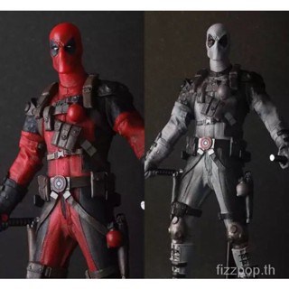 [พร้อมส่ง] Crazy TOYS โมเดลฟิกเกอร์ Marvel X-Men Deadpool 40 ซม. สีแดง สีขาว 2 แบบ N5VO