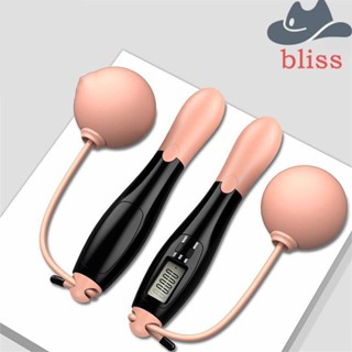 Bliss เชือกกระโดดอิเล็กทรอนิกส์ พร้อมหน้าจอ LCD แบบพกพา สําหรับออกกําลังกาย เล่นฟิตเนส