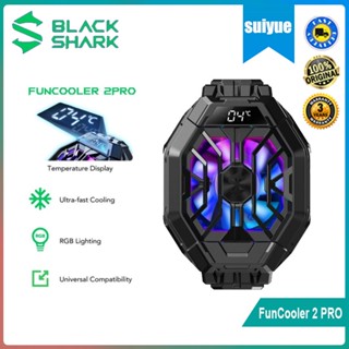 Black Shark FunCooler 2 PRO พัดลมระบายความร้อน เทคโนโลยีเทอร์โมอิเล็กทริก เสียงเงียบ 3 PRO