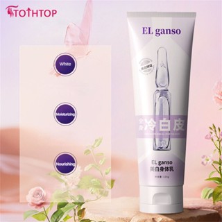 El Ganso Nicotinamide Whitening Body Milk ให้ความชุ่มชื้นสดชื่นและไม่เหนียวเหนอะหนะ [TOP]