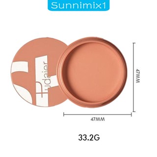 [Sunnimix1] บลัชออนปัดแก้ม เนื้อแมตต์ ให้ความชุ่มชื้น ป้องกันรอยเปื้อน สําหรับผู้หญิง