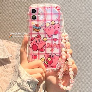 เคสโทรศัพท์มือถือนิ่ม แบบใส ป้องกัน ลายการ์ตูนน่ารัก สีชมพู สําหรับ Redmi A1 12C Redmi Note 12 11 10 9 Pro Redmi 10C 10 9A 9T 9C Xiaomi 12 11 Lite Poco X3