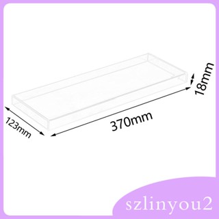 [szlinyou2] ผ้าคลุมคีย์บอร์ดอะคริลิคใส กันน้ํา กันฝุ่น ทนทาน สําหรับบ้าน