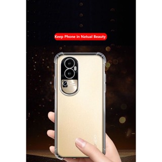 เคสโทรศัพท์มือถือแบบนิ่ม TPU ใส บางมาก กันกระแทก 2-Gen สําหรับ Oppo Reno 10 Reno 10 Pro Plus Reno10 Pro