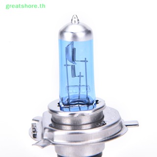 Greatshore หลอดไฟตัดหมอก H4 100W LED 12V สีขาว สําหรับรถยนต์ TH