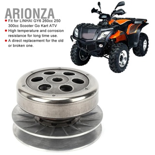 ARIONZA คลัทช์ขับเคลื่อน Pully ประกอบด้านหลังเหมาะสำหรับ LINHAI 260cc 250 300cc สกู๊ตเตอร์ Go Kart ATV 16T Spline