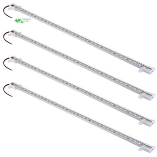 แถบไฟอลูมิเนียม 12V 36 LED 5630 SMD สีขาว 50 ซม. 4 ชิ้น