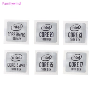 Familywind&gt; สติกเกอร์ฉลาก Cpu 11th Generation Lntel Core I9 I7 I5 สําหรับติดตกแต่งแล็ปท็อป คอมพิวเตอร์ DIY 5 ชิ้น