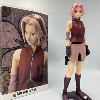 โมเดลฟิกเกอร์ PVC อนิเมะนารูโตะ Haruno Sakura Sakura Big Group สําหรับตกแต่ง