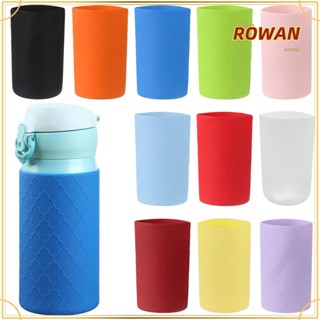 Rowans ฝาครอบขวดน้ํา ซิลิโคน ใหม่ ป้องกัน กันลื่น