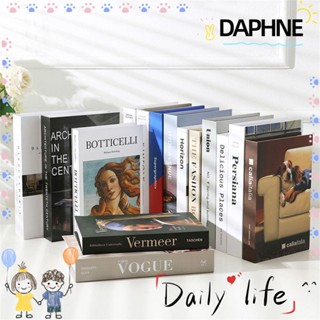 Daphne กล่องหนังสือปลอมแฟชั่นสําหรับตกแต่งบ้านห้องนั่งเล่น