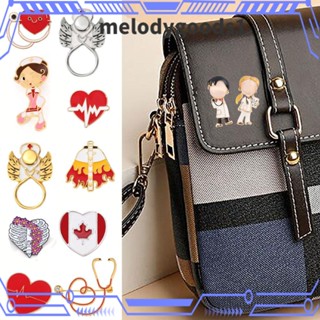 Melodygoods1 เข็มกลัดพยาบาล เครื่องประดับ อุปกรณ์เสริม วันพยาบาล เสื้อผ้า เครื่องประดับ เข็มกลัดน้ํามันหยด