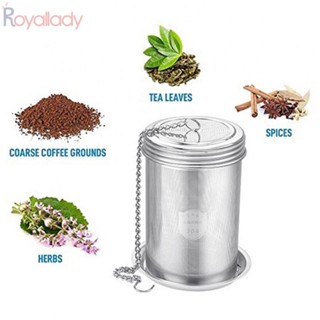 #ROYALLADY#Tea ที่กรองกาน้ําชา แบบเกลียว กันสนิม ใช้ซ้ําได้