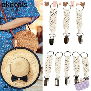 Okdeals คลิปหนีบหมวก รูปเป็ด อินเทรนด์ใหม่ อุปกรณ์เสริม สําหรับเดินทางกลางแจ้ง