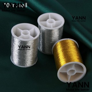 YANN1 ม้วนด้ายเย็บปักถักร้อย ลวดทอง แฮนด์เมด 100 เมตร