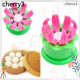 Cherry3 แม่พิมพ์ซาลาเปา สไตล์จีน สําหรับทําอาหาร DIY