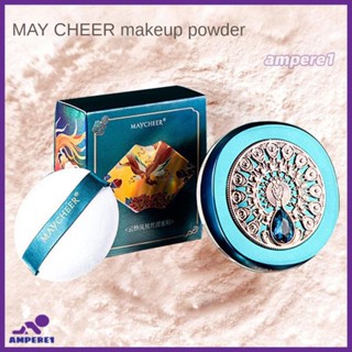 Maycheer แป้งโค้กนุ่มคอนซีลเลอร์น้ำผึ้งควบคุมความมันกันน้ำกันเหงื่อติดทนนานเซ็ตเมคอัพพาวเดอร์-AME1 -AME1