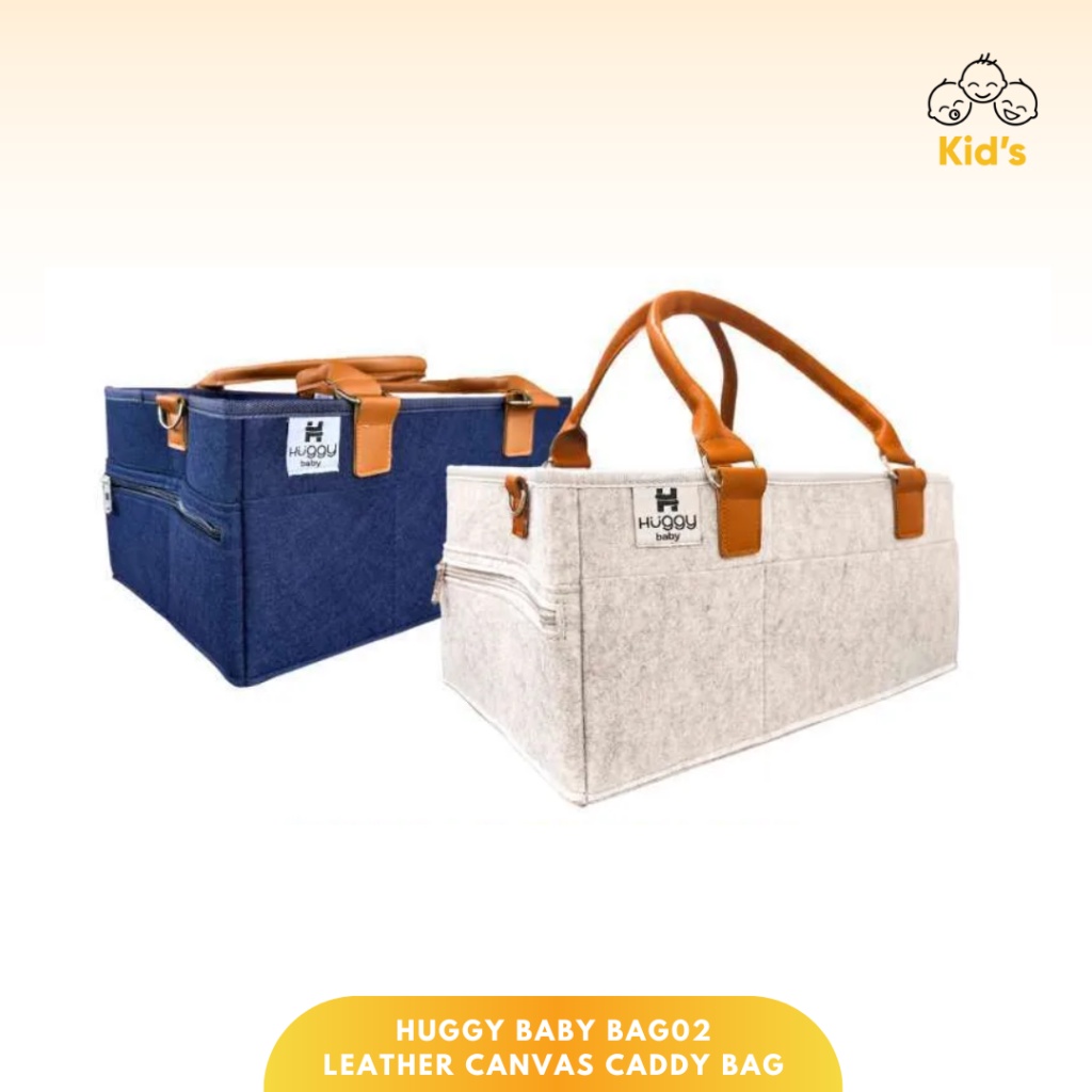 Huggy Baby BAG02 Leather Canvas Caddy Bag