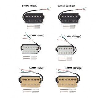 New Arrival~Powerful Sound Ceramic Humbucker Pickup Set for Electric Guitars Neck Bridge Set