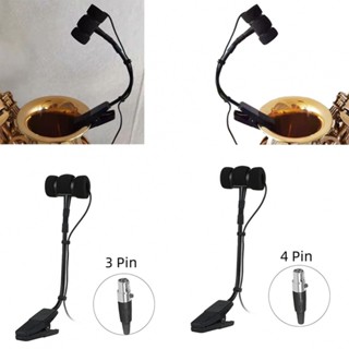 New Arrival~Versatile Sax Microphone for Saxophone Violin and Electric Guitar Clip On Design